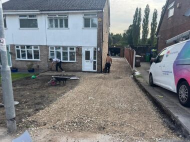 modena 50 granite driveway and garden landscaping middleton 18