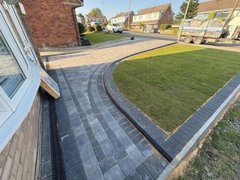 modena 50 granite driveway and garden landscaping middleton 26
