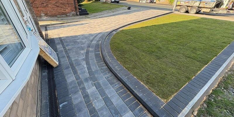 modena 50 granite driveway and garden landscaping middleton 26