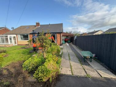 tarmac driveway with block paved border padiham 14