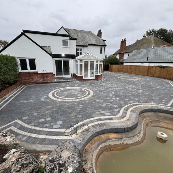 tobermore sienna granite aggregate patio in blackburn 35