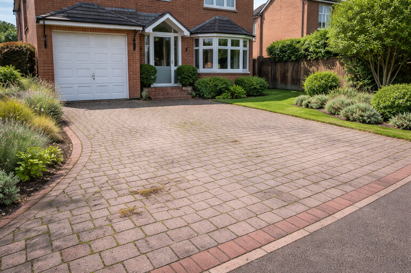 block paving driveway uk home