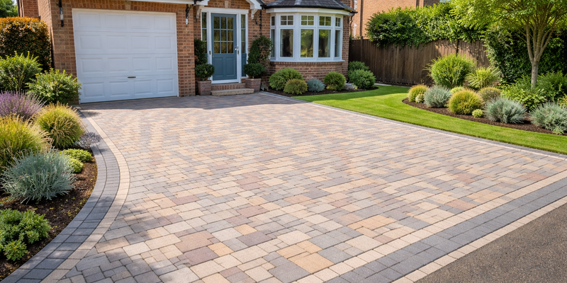 repair or replace uneven block paving driveway stone made drives